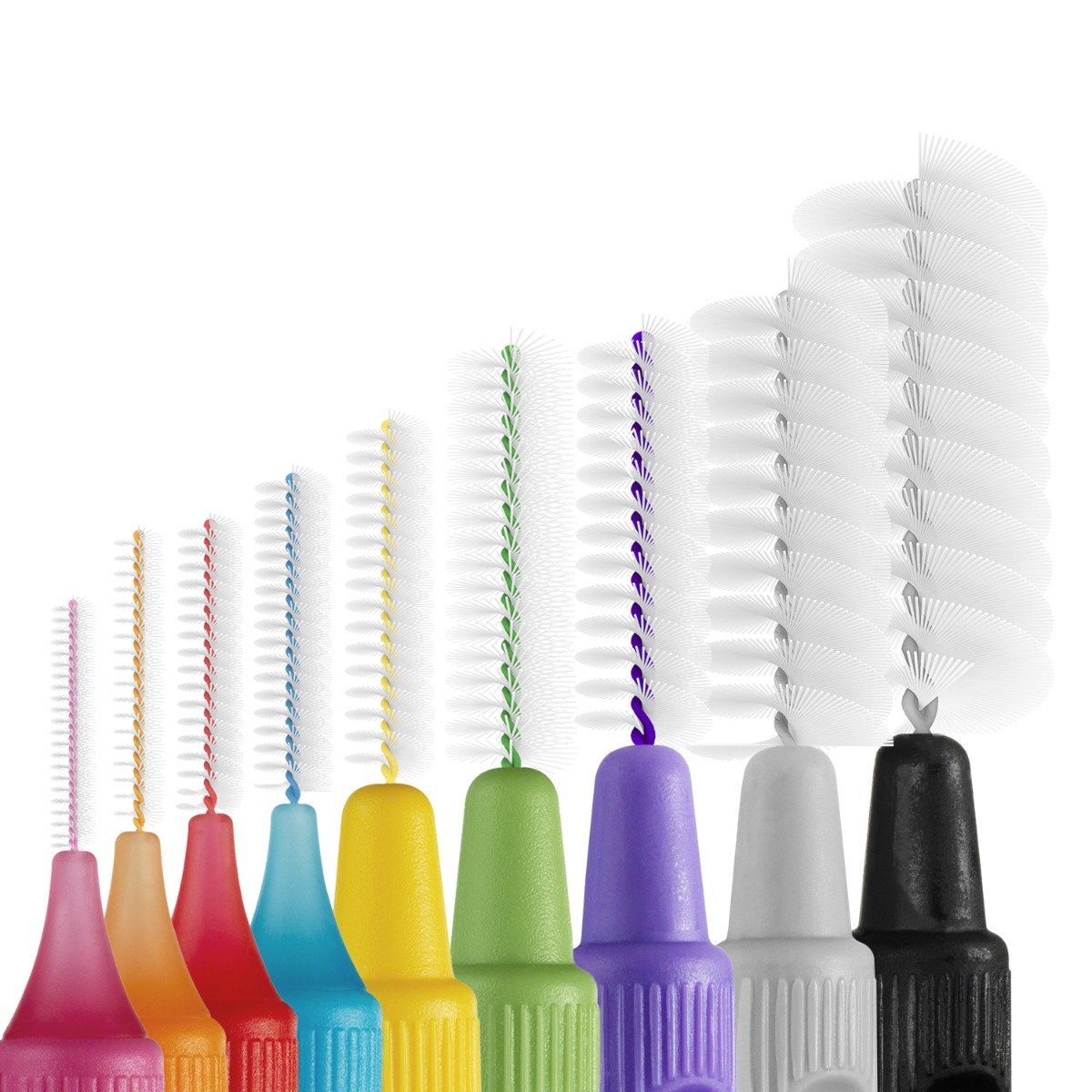 TEPE INTERDENTAL BRUSHES ASSORTMENT KIT 120PCS – Esadental